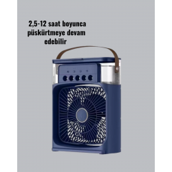 Mey İthalat® Turbo Fan Teknolojili Sessiz ve Güçlü Soğutma Fanı