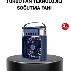 Mey İthalat® Turbo Fan Teknolojili Sessiz ve Güçlü Soğutma Masası Vantilatör