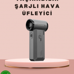 Mey İthalat® Turbo Güçlü Hava Üfleme ve Vakum Makinesi Çok Fonksiyonlu Kullanım