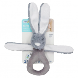 Mey İthalat®  Tutmalı Peluş Mini Tavşan 842 Gri