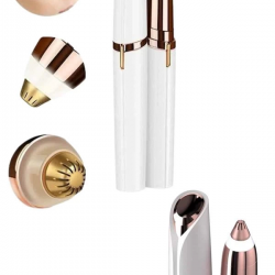 Mey İthalat® Tüy Kıl Alma Kaş Bıyık Unisex Yüz Bakım Epilasyon Aleti Pilli