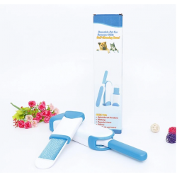 Mey İthalat® Tüy Toz Temizleyici Fırça Seti 2li Mavi KUTULU