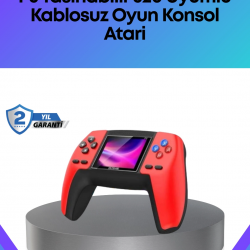 Mey İthalat® TV Bağlantılı 520 Oyunlu P5 Retro GamePad Konsol