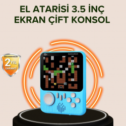 Mey İthalat® TV Bağlantılı Çift Oyunculu Şarjlı Retro Gamepad Seti