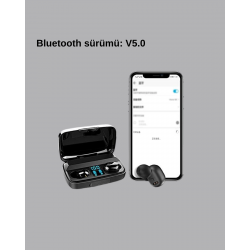 Mey İthalat® TWS A10s Bluetooth 5.0 Kulaklık – Yüksek Ses Kalitesi, Ergonomik, Uzun Pil Ömürlü