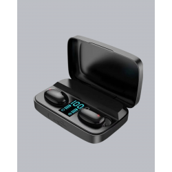 Mey İthalat® TWS Bluetooth Kulaklık 1800mAh Şarj Kutulu Dijital Ekranlı