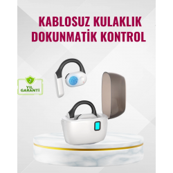 Mey İthalat® TWS Bluetooth Kulaklık – Otomatik Şarj, Taşınabilir Şarj Kutusu