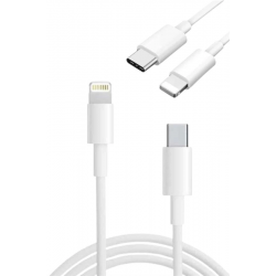 Mey İthalat® Type-C Ligtning 30W İOS Şarj Kablosu Hızlı Şarj Kablosu