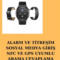 Mey İthalat® Ucuz Kaliteli Akıllı Saat ve Powerbank Bluetooth Kulaklık 5.1 Stereo ANC Özelliği