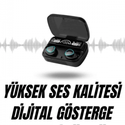 Mey İthalat® Ucuz Kaliteli Yeni Nesil 7 Kordonlu Akıllı Saat ve Kablosuz Bluetooth Kulaklık ANC Özelliği