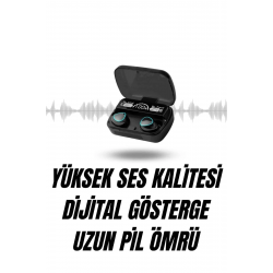 Mey İthalat® Ucuz Kaliteli Yeni Nesil 7 Kordonlu Akıllı Saat ve Kablosuz Bluetooth Kulaklık ANC Özelliği