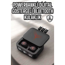 Mey İthalat® Ucuz ve Kaliteli Bluetooth Kulaklık TWS Çoklu Şarj Girişi Yüksek Ses Kaliteli