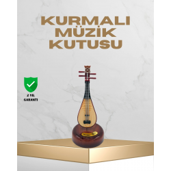 Mey İthalat® Ud Sembolü Müzik Kutusu Estetik Tasarım Melodi Destekli