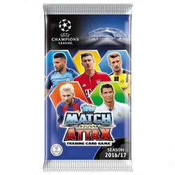 Mey İthalat® UEFA Şampiyonlar Ligi 16/17 Match Attax Futbolcu Kartları - ( 1 PAKET FİYATIDIR )