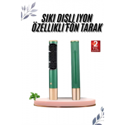 Mey İthalat® Üflemeli Saç Düzleştirici Fön Tarak Yüksek Isı Ayarlı İyon Özellikli