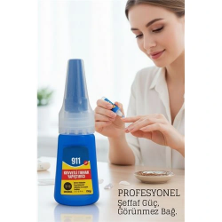 Mey İthalat® Ultra Güçlü Profesyonel Protez Tırnak Yapıştırıcısı | Hızlı Etkili Tips Takma Tırnak Yapıştırıcı