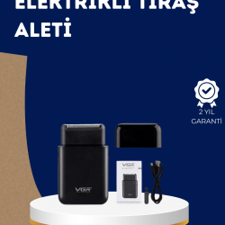 Mey İthalat® Ultra İnce Elektrikli Tıraş Makinesi | USB Şarjlı ve Su Geçirmez