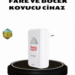 Mey İthalat® Ultrasonik Böcek ve Fare Kovucu – Doğa Dostu, Sessiz ve Etkili Savunma