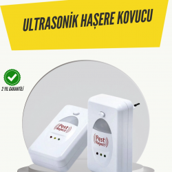 Mey İthalat® Ultrasonik Haşere Kovucu Cihaz 150 m2 Etki Alanı