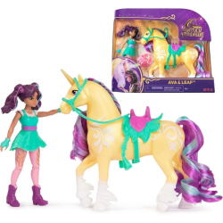 Mey İthalat® Unicorn Academy AVA ve Tek Boynuzlu At Leaf seti 12 cm