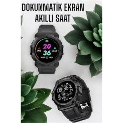 Mey İthalat® Unisex Tasarımıyla Klasik ve Spor Kombinlere Uygun Akıllı Saat