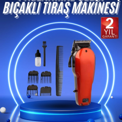 Mey İthalat® Unısex Tıraş Makinesi Lazer Öncesi Kısaltma Paslanmaz Çelik