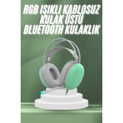 Mey İthalat® Unısex Yüksek Ses Kaliteli Yumuşak Kılıflı Kablosuz Kulak Üstü Bluetooth Kulaklık