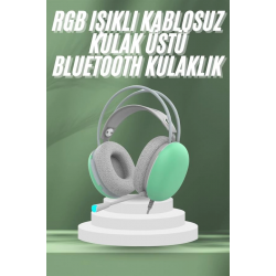 Mey İthalat® Unısex Yüksek Ses Kaliteli Yumuşak Kılıflı Kablosuz Kulak Üstü Bluetooth Kulaklık