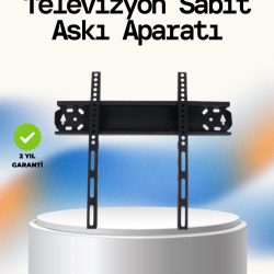 Mey İthalat® Universal TV Askı Aparatı 32-65 İnç Güçlü Çelik Gövde Sağa-Sola Ayar
