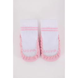 Mey İthalat®   n Çarık Çorap USB2800 Beyaz-Pembe