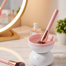 Mey İthalat® USB Çalışan Otomatik Kozmetik Fırça Temizleme Makinesi