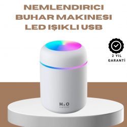 Mey İthalat® USB Girişli Taşınabilir Mini Nemlendirici 300ml Su Hazneli