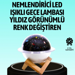 Mey İthalat® USB ile çalışan projektörlü aromaterapi nemlendirici masaüstü kullanım için uygun