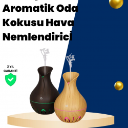 Mey İthalat® USB Şarjlı 7 Renk LED Işıklı Sessiz Çalışan Mini Hava Nemlendirici