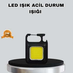 Mey İthalat® USB Şarjlı 800 Lümen LED Fener – Mini Boy, 3 Işık Modlu, Anahtarlık Tipi El Feneri