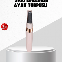 Mey İthalat® USB Şarjlı Ayak Törpüsü Nasır Temizleyici Elektrikli