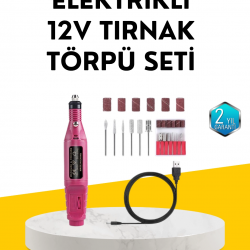 Mey İthalat® USB Şarjlı Çok Fonksiyonlu Tırnak Bakım Cihazı