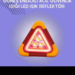 Mey İthalat® USB Şarjlı Çok Modlu Acil Durum Feneri