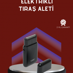 Mey İthalat® USB Şarjlı Erkek Tıraş Makinesi | Cilt Dostu ve Kompakt Tasarım