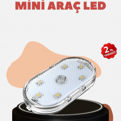 Mey İthalat® USB Şarjlı Kablosuz Manyetik Montajlı Mini LED Işık