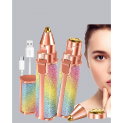 Mey İthalat® USB Şarjlı Kaş ve Yüz Tüy Alma Cihazı – Taşınabilir ve Acısız Kullanım