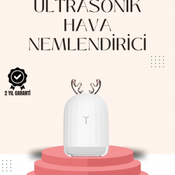 Mey İthalat® USB Şarjlı Mini USB Nemlendirici LED Işıklı Masaüstü Cihaz