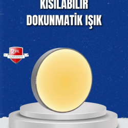 Mey İthalat® USB Şarjlı Sensörlü LED Lamba Otomatik Açılıp Kapanan