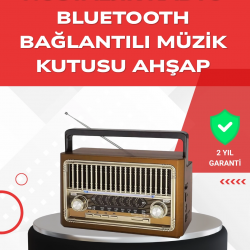 Mey İthalat® USB ve Hafıza Kart Girişli Radyo Hoparlör
