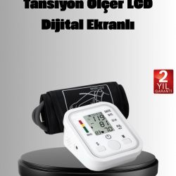 Mey İthalat® Üst Koldan Ölçüm Dijital Tansiyon Aleti – IHB Aritmi Uyarılı ve Çift Hafızalı