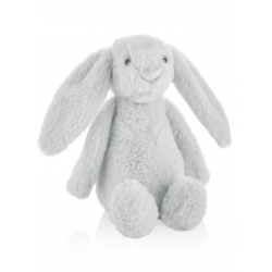 Mey İthalat®  Uyku Arkadaşım Oturabilen Tavşan 30 Cm 730 Gri