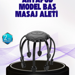 Mey İthalat® Uyku Destekleyici Saç Derisi Masaj Aleti Sessiz ve USB Şarjlı