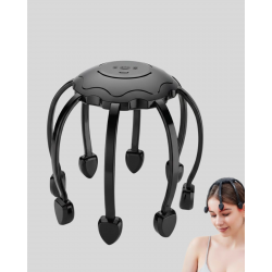 Mey İthalat® Uyku Destekleyici Saç Derisi Masaj Aleti Sessiz ve USB Şarjlı