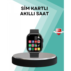 Mey İthalat® Uyku Takipli GPS’li SIM Kart Destekli Akıllı Saat