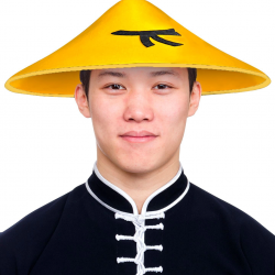 Mey İthalat® Uzak Doğu Asyalı Çin Japon Şapkası Sarı Renk